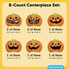 Big Dot of Happiness 3D Jack-O'-Lantern Halloween Centerpiece Table Decorations, Freestanding Halloween Decor, Pumpkin Party Centerpieces - 8 Count - 4 of 4