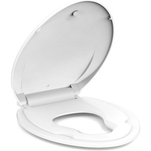 Whizmax Toilet Seat,Toilet Seat with Quick-Release And Quick-Attach, Plastic Toilet Seat with Soft Close, Never Loosen - 1 of 4