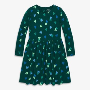 Primary Kids Long Sleeve Perfect Pocket Dress - 1 of 3