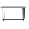 CAVINAS Dining Table Kitchen Table Modern Rectangular Tempered Glass Dining Table - 2 of 4