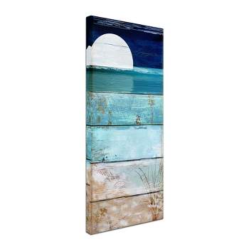 "Beach Moonrise I" Outdoor All-Weather Wall Decor