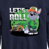 Boys' - Paw Patrol - Let's Roll Rocky Graphic Long Sleeve Fleece Sweatshirt - 2 of 4