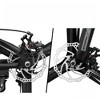 VisioGear Bicycles, 27 inch Mountain Bike, 21-Speed Mountain Bike for Women and Men, Black, 71.5"*27"*39" - 4 of 4