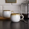 10oz Stoneware Reactive Glaze Round Mug Sour Cream - Hearth & Hand™ with Magnolia - image 4 of 4