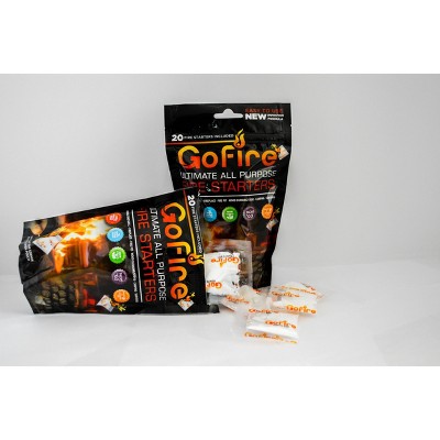 2pk 20ct Fire Starters Bags - GoFire