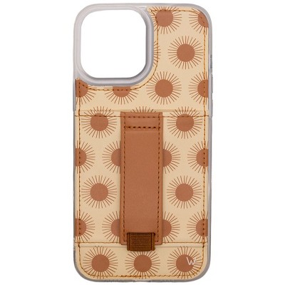 Walli Cases Harvest Sun by Holley Gabrielle Phone Case with Wallet and Finger Strap