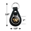 Wonder Woman Movie Golden Lasso Logo Black Leather Keychain - 2 of 4