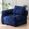 MAXYOYO Folding Sofa Bed, L-Shaped Convertible Sofa Bed with Armrest Foldable Sleeper Sofa - 2 of 4