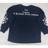 Girls' The Nightmare Before Christmas Jack Skellington Long Sleeve Graphic T-Shirt - Black - 2 of 2
