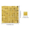 LAGarden 12 Pcs Gold Shimmer Wall Backdrop Panels Square Sequin Party Decoration 3x4 Ft - 2 of 4