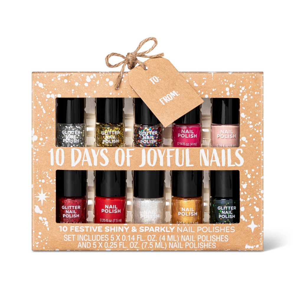 Nail Polish Holiday Gift Set 1 - 10pc