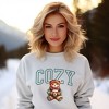 Simply Sage Market Women's Graphic Sweatshirt Cozy Bear - 2 of 4