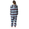 Just Love Womens One Piece Winter Holiday Adult Bodysuit Faux Shearling Lined Hoody Xmas Pajamas - 4 of 4