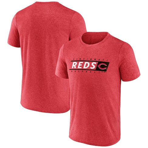 Mlb Cincinnati Reds Men's Short Sleeve Poly T-shirt : Target