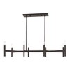 Livex Lighting Copenhagen 8 - Light Chandelier in  Bronze - 3 of 4