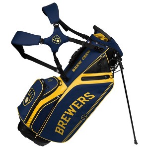 MLB Milwaukee Brewers Team Effort Caddie Golf Bag - 1 of 3