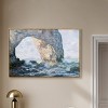 Art Remedy Monet - The Manneporte Etretat Classic Monet Art Prints Framed - 2 of 4