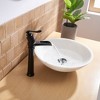 BWE Waterfall Single Hole Single-Handle Vessel Bathroom Faucet With Pop-up Drain Assembly - 3 of 4