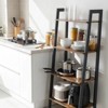 ELJGET 4-Tier Ladder Shelf, Bookcase Storage & Display Shelf - 4 of 4