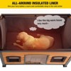 Aivituvin Insulated Outdoor Dog House| Wooden Dog House with Liner Inside-AIR90-IN - 4 of 4