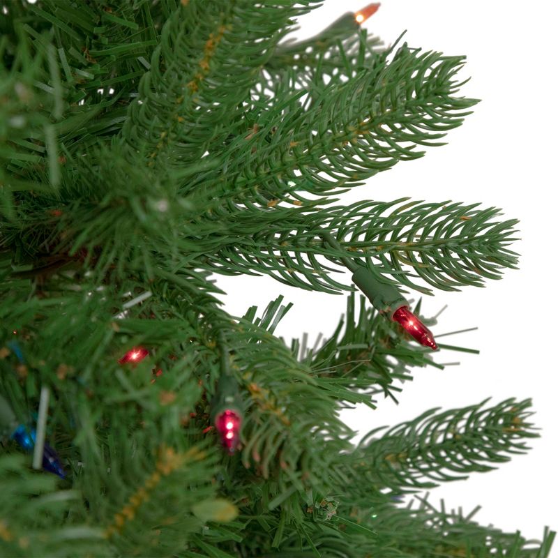 Northlight 4' Pre-Lit Full Sierra Noble Fir Artificial Christmas Tree, Multi Lights, 4 of 8
