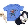 The Juniper Shop Wanna Be A Baller Shot Caller Toddler Short Sleeve Tee - 2 of 4