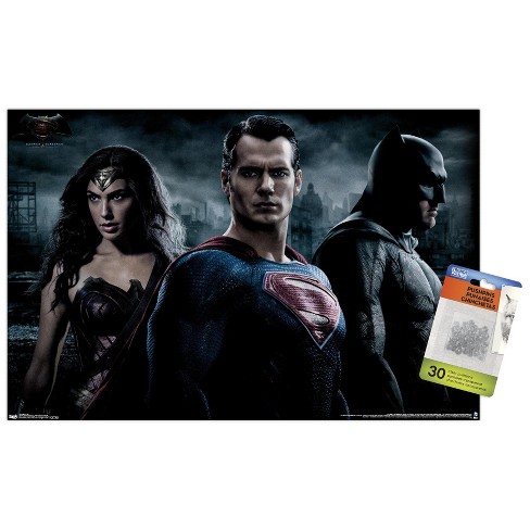 Trends International DC Comics Movie - Batman v Superman - Trio Unframed Wall Poster Prints - image 1 of 4