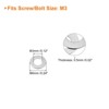 Unique Bargains 304 Stainless Steel Screw Bolt Electronic Repair Automotive Ultra Thin Flat Washers - 2 of 4