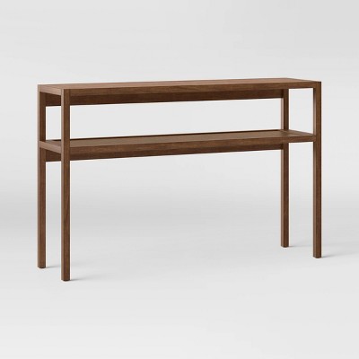 Warwick Narrow Console Table Brown - Threshold™