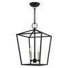 Livex Lighting Devonshire 3 - Light Pendant in  Black - 2 of 4