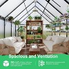 Greenhouse for Outdoors, Heavy-Duty Walk-In Greenhouse Kit with Quick Setup Frame, Roof Vent & Reinforced Structure for Garden Backyard - 3 of 4