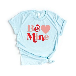 Simply Sage Market Women's Be Mine Heart Bold Short Sleeve Graphic Tee - 1 of 3
