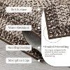 Washable Rug for Living Room Non-Slip Non-Shedding Bordered Carpet, Low Pile Stain-Resistant Carpet, Washable Modern Braided Print Area Rug - 2 of 4