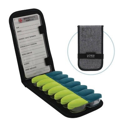 Lewis N. Clark Magnetic Pill Case