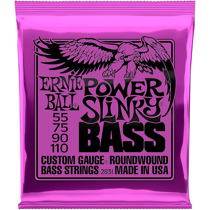 Ernie Ball 2831 Slinky Round Wound Power Bass Strings, 1 of 3