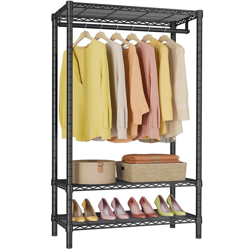 VIPEK V1S Wire Garment Rack 3 Tier Heavy Duty Clothes Rack Freestanding Wardrobe, Max Load 400LBS, 1 of 10