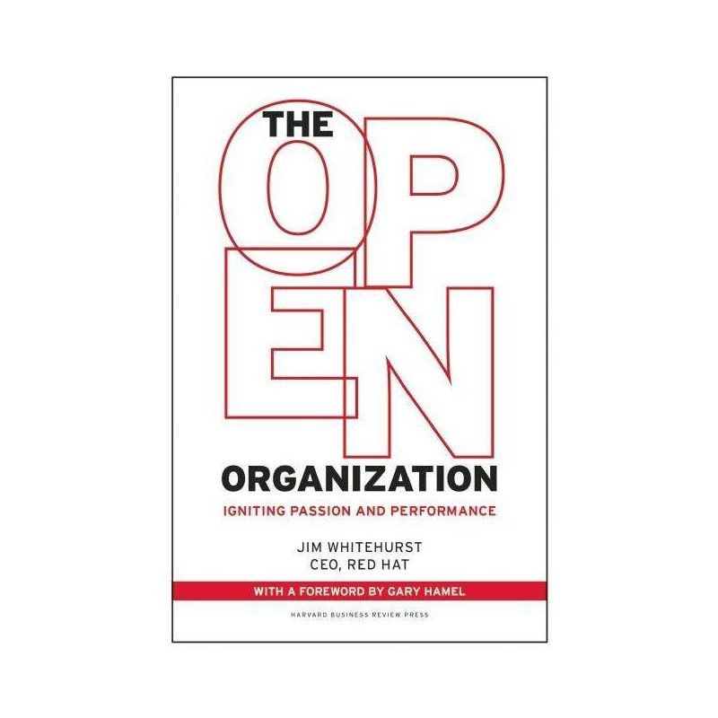 The Open Organization - by  Jim Whitehurst (Hardcover), 1 of 2