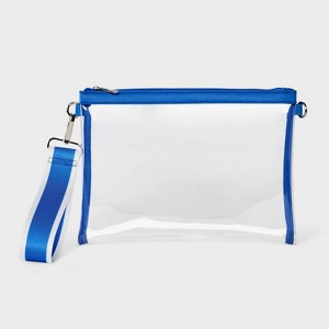 Game Day Clear Wristlet Clutch - Wild Fable™ - 1 of 4