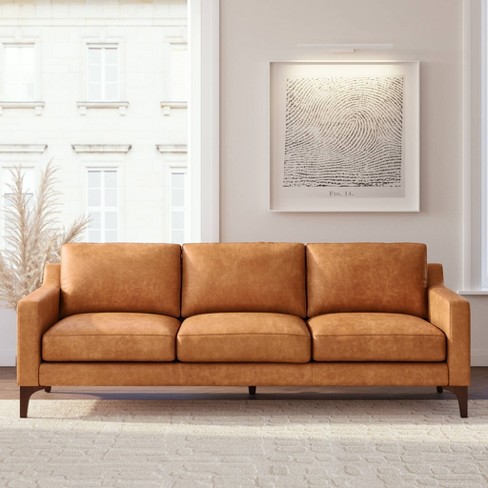 Target leather couch on sale