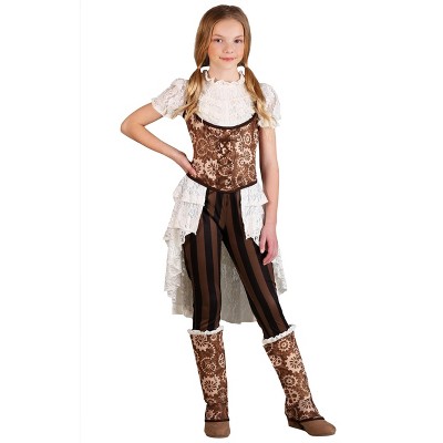 HalloweenCostumes.com Girl's Steampunk Victorian Lady Costume