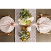Design Imports  Woven Jacquard Fringe Table Runner, Gray, 15X72" - 3 of 4