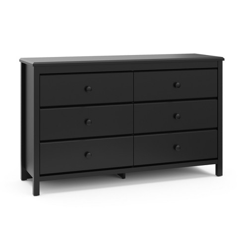 Storkcraft Alpine 6 Drawer Kids Dresser Black Target