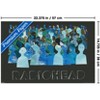 Trends International Radiohead - Blue Crowd Silhouettes Unframed Wall Poster Prints - 3 of 4