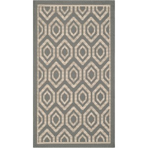 Courtyard CY6902 Power Loomed Indoor and Outdoor Rug - Safavieh - 1 of 4