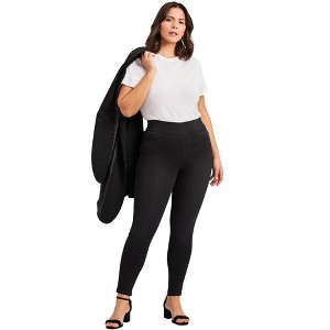 Avenue Women's Plus Size Hi Rise Jegging - 1 of 4
