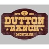 Women's Yellowstone Distressed Dutton Ranch Montana Est 1886 Logo T-Shirt - 2 of 4