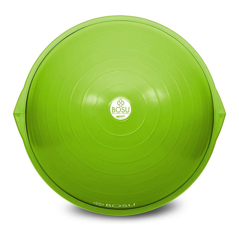 Bosu 72-10850 Home Gym Equipment The Original Balance Trainer 26 in Diameter, Lime Green and Gray, 1 of 7