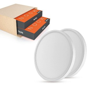 TALOYA 15.8 in.White Ceiling Light 2-Pack,20W Slim Surface Mounted Lighting Fixture,5 CCT in 1 Selectable, Dimmable for Bedroom Kitchen Livingroom - 1 of 1