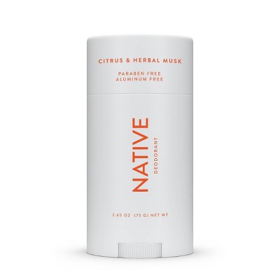 Native Citrus & Herbal Musk Deodorant for Men - 2.65oz