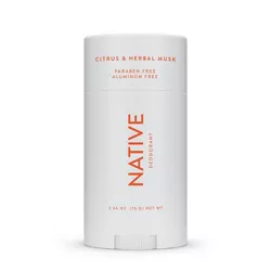 Native Citrus & Herbal Musk Deodorant for Men - 2.65oz